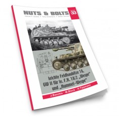 Nuts & Bolts Vol.33 - Le.F.Haubitze 18 GW II "Wespe" "Hummel-Wespe" (184 pages)