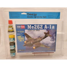 Activity Set - HobbyBoss 1/72 Messer Me262 with GSI Cement and Paints