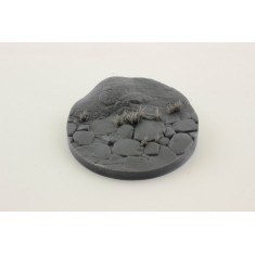 49mm Display Base #02 - Barren Ground and Stone-Paved Road