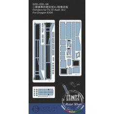 Photo-etched Fenders for 1/35 German Panzer IV Ausf.H/J for Dragon kit #6300