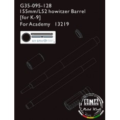 1/35 155mm/L52 Howitzer Barrel (for K-9) for Academy kit #13219