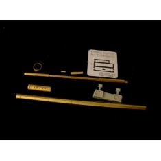 1/35 Russian BMP-3 (100mm 2A70,30mm 2A72) Barrel for Trumpeter kit (2Resin+PE+6Metal pcs)