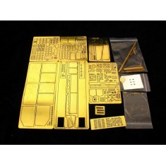Upgrade Set for 1/35 Jagdpanzer IV L/70(V) for Dragon (6PEs+2 Springs+Rivet+Metal Parts)
