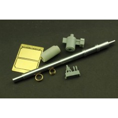 1/35 M256 120mm L44 Barrel for M1A2 for Dragon kits #3535/3536