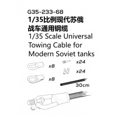 1/35 Modern Soviet Tanks Universal Towing Cable