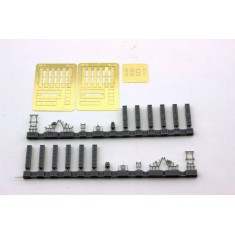 1/350 ROC Navy's Hsiung Feng II Missile Launcher (4 groups x 2pcs)
