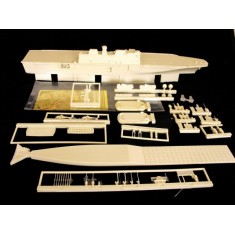 1/700 ROKS LPH Dokdo++K9, KM500, K21, K1A1, AAVP7, LCAC (Complete Resin kit)