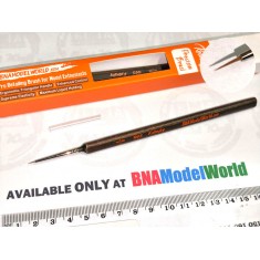 Professional Kolinsky Modelling Brush (Round, Size 4/0) - Crafted for Precision & Quality  | FREE Gift w/$200+ Order | Coupon Code: BNA-1003