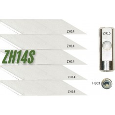 Thin Blade Set with Blade Anchor and Blade Anchor Screw (5pcs)