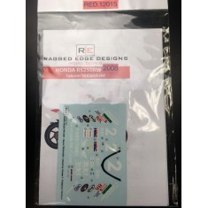 1/12 Honda RS250RW 2008 Takumi TAKAHASHI Decal for Hasegawa kit #21701