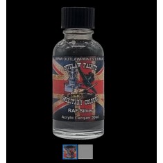 British Military Colour - #RAF Silver (30ml, acrylic lacquer)