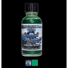 Acrylic Lacquer Paint - Metallic Colour Lakeside Green (30ml)