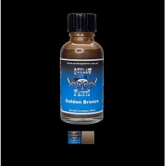 Acrylic Lacquer Paint - Pearls & Effects Colour Golden Bronze (30ml)