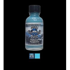 Acrylic Lacquer Paint - Solid Colour Tunisian Turquoise (30ml)