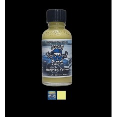 Acrylic Lacquer Paint - Solid Colour Warwick Yellow (30ml)