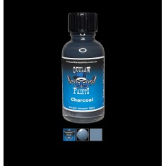 Acrylic Lacquer Paint - Solid Colour Charcoal (30ml)