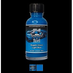 Acrylic Lacquer Paint - Bugatti Vision Light Blue (30ml)