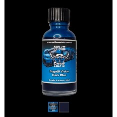 Acrylic Lacquer Paint - Bugatti Vision Dark Blue (30ml)