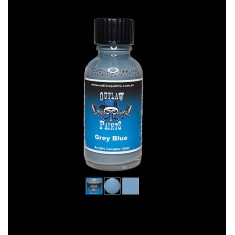 Acrylic Lacquer Paint - Solid Colour Grey Blue (30ml)