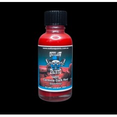 Acrylic Lacquer Paint - Solid Colour HDT Carmine Dark Red (30ml)