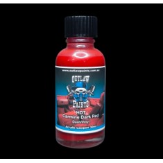 Acrylic Lacquer Paint - Solid Colour HDT Carmine Light Red (30ml)