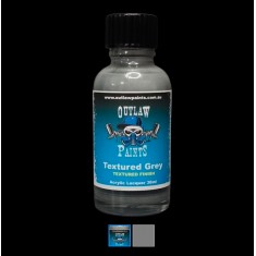 Acrylic Lacquer Paint - Solid Colour Textured Grey (30ml)
