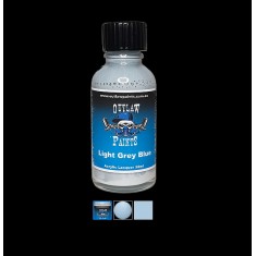 Acrylic Lacquer Paint - Solid Colour Light Grey Blue (30ml)