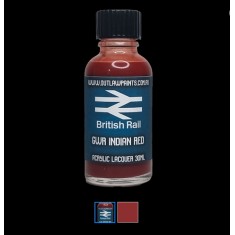 Acrylic Lacquer Paint - British Rail GWR Indian Red (30ml)