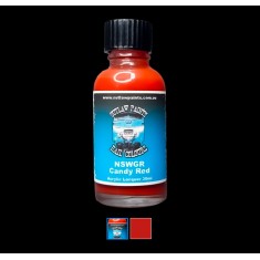 Acrylic Lacquer Paint - Solid Colour NSWGR Candy Red (30ml)