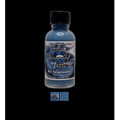 Acrylic Lacquer Paint - Solid Colour Blu Teia Leather (30ml)