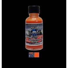 Acrylic Lacquer Paint - Solid Colour Jagermeister Orange (30ml)