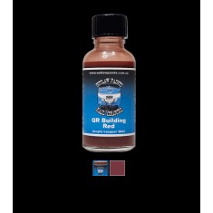 Acrylic Lacquer Paint - Solid Colour QR Building Red (30ml)