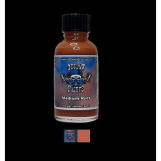 Acrylic Lacquer Paint - Solid Colour Medium Rust (30ml)