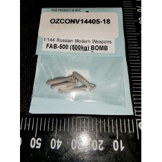 1/144 Modern Russian Weapons Vol. 18 - FAB-500 (500kg ver) Bombs (4pcs)