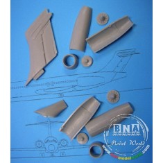 1/144 Boeing 717 Fin Conversion part (to adapt DC-9 kits)