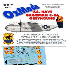 1/144 Grumman C-2A Greyhound VRC-40 Rawhides Conversion for Revell E-2C Hawkeye