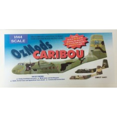 1/144 DHC-4 (C-7) Caribou (Vacform parts, Resin parts, Metal parts, Decals)