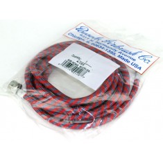 1/8" 8-Foot Nylon Braided Air Hose w/Couplings