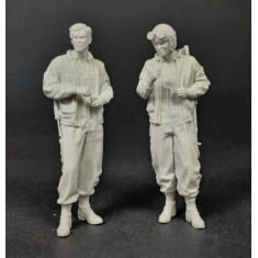 1/35 US After Battle Tankers set (2 figures)