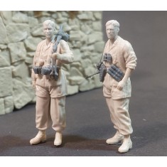 1/35 German Fallschirmjager MG34 Team Set