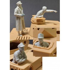 1/35 DAK Pz. IV Tank Crew Set (4 figures)