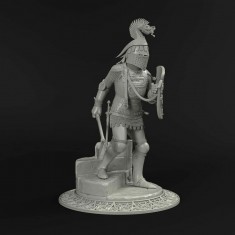 75mm Scale Knight of The Visconti Family, Mid-14th Century