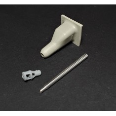 1/35 StuG IIIG Topfblende Mantlet with KwK40 Gun (Early muzzle brake)