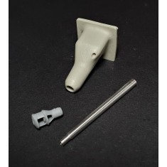 1/35 StuG IIIG Topfblende MG Mantlet with KwK40 Gun (Early muzzle brake)