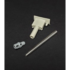 1/35 PzKpfw IV F2/G Mantlet with KwK40 L43 Gun (Standard muzzle brake)