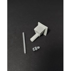 1/35 StuG IIIG Welded Mantlet w/KwK40L48 Gun (Double baffle muzzle brake)