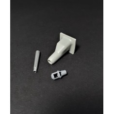 1/35 StuH III Topfblende Mantlet w/StuG42 Howitzer (Double baffle muzzle brake)