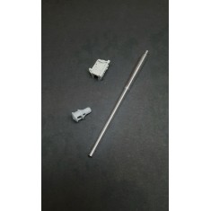 1/35 PaK 40 Gun Barrel with Breech (Early muzzle brake)