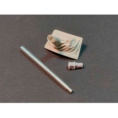 1/35 M18 'Hellcat' Canvas Mantlet with 76mm M1A2 Gun