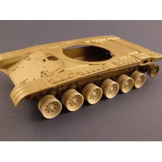 1/35 Burn out Wheels for Soviet T-72 Tank (12pcs)